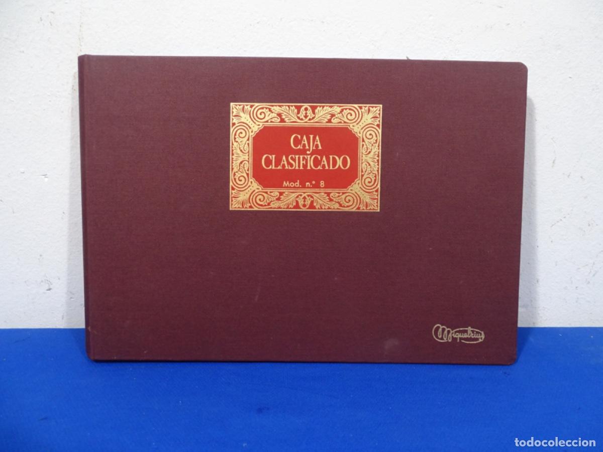 Otros art&iacute;culos de coleccionismo en papel: LIBRO CAJA CLASIFICADO MOD. 8 MIQUELRIUS. COMO NUEVO.
