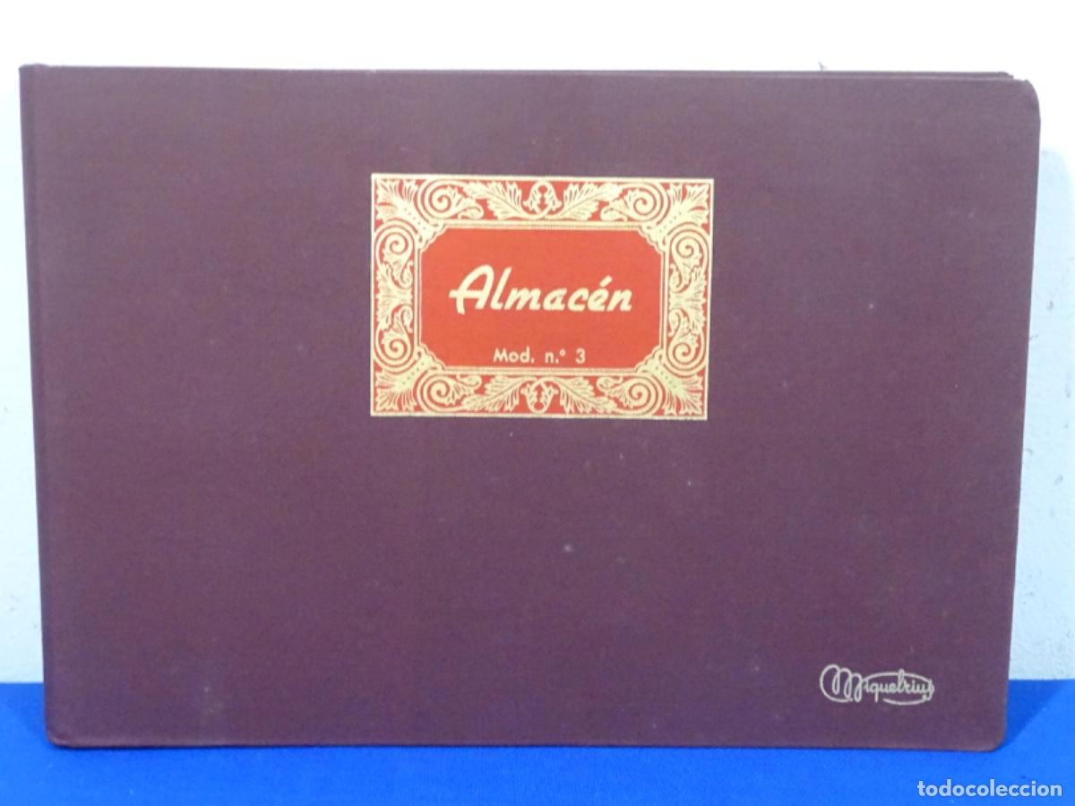 Otros art&iacute;culos de coleccionismo en papel: LIBRO ALMACEN MOD. 3 MIQUELRIUS. COMO NUEVO.