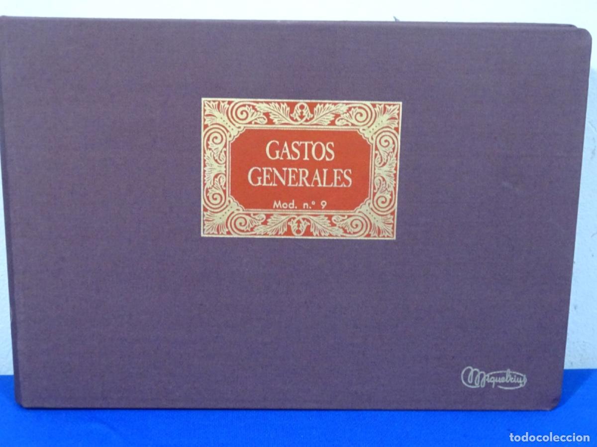 Outros artigos de papel: LIBRO GASTOS GENERALES MOD. 9 MIQUELRIUS. COMO NUEVO.