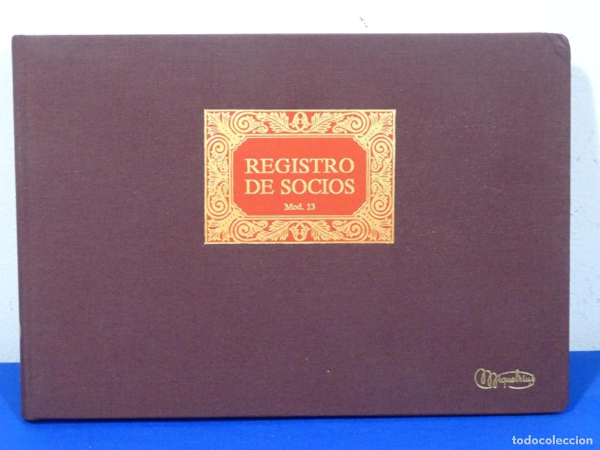 Outros artigos de papel: LIBRO REGISTRO DE SOCIOS MOD. 13 MIQUELRIUS. COMO NUEVO.
