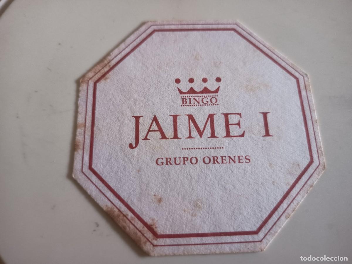 Otros art&iacute;culos de coleccionismo en papel: POSAVASOS BINGO JAIME I-GRANADA