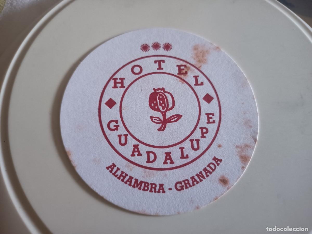 Otros art&iacute;culos de coleccionismo en papel: POSAVASOS HOTEL GUADALUPE-ALHAMBRA-GRANADA