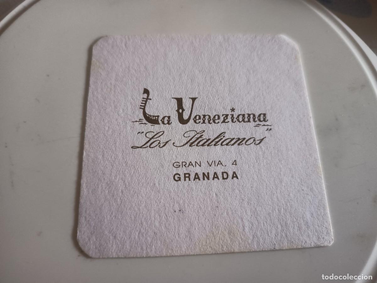 Otros art&iacute;culos de coleccionismo en papel: POSAVASOS CAFETERIA LA VENEZIANA-GRANADA