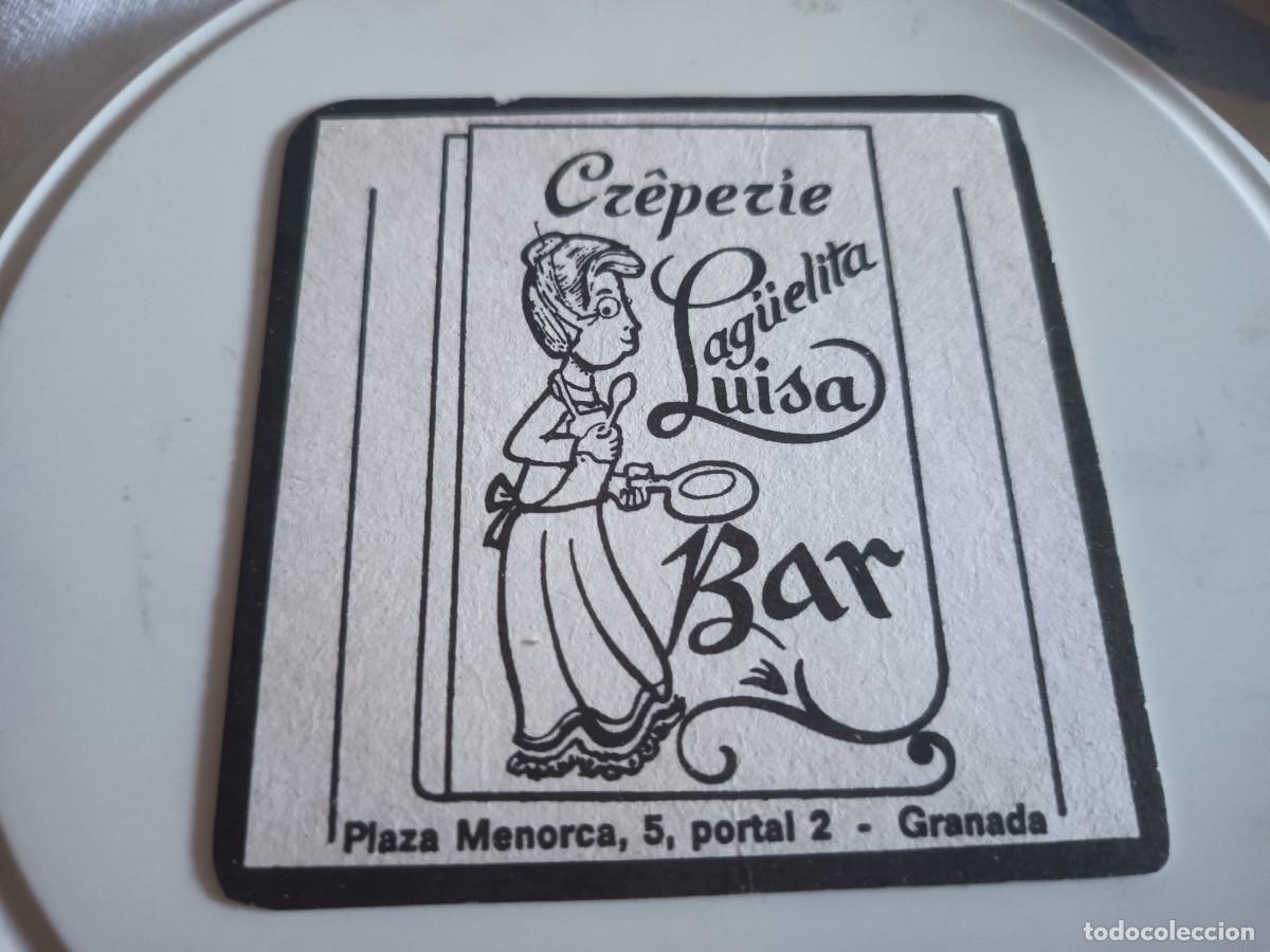 Otros art&iacute;culos de coleccionismo en papel: POSAVASOS CREPERIE LA AGUELITA LUISA-GRANADA