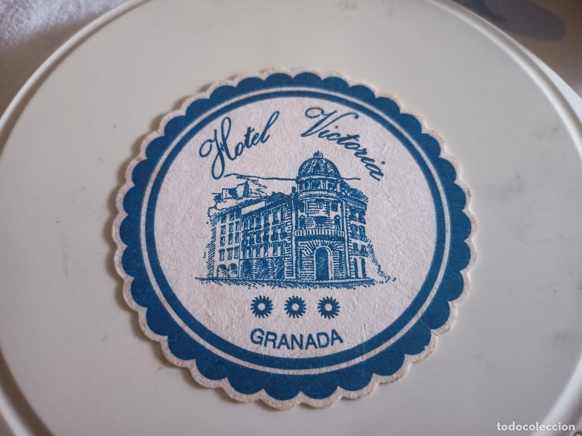 Otros art&iacute;culos de coleccionismo en papel: POSAVASOS HOTEL VICTORIA-GRANADA