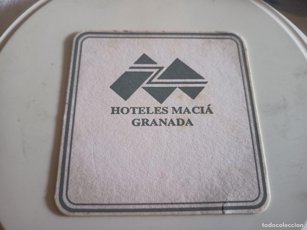 Otros art&iacute;culos de coleccionismo en papel: POSAVASOS HOTELES MACIA-GRANADA