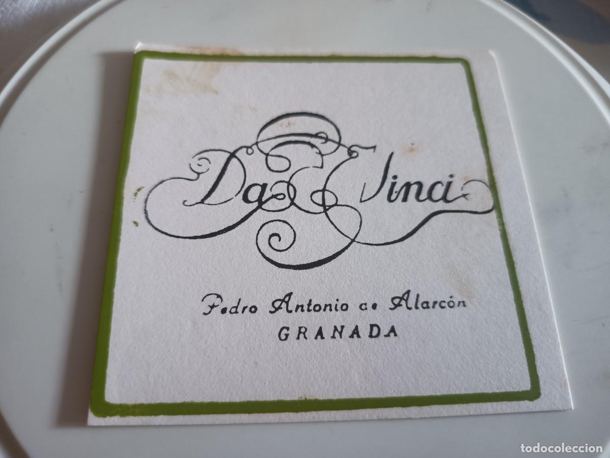 Otros art&iacute;culos de coleccionismo en papel: POSAVASOS PUB DA VINCI-GRANADA