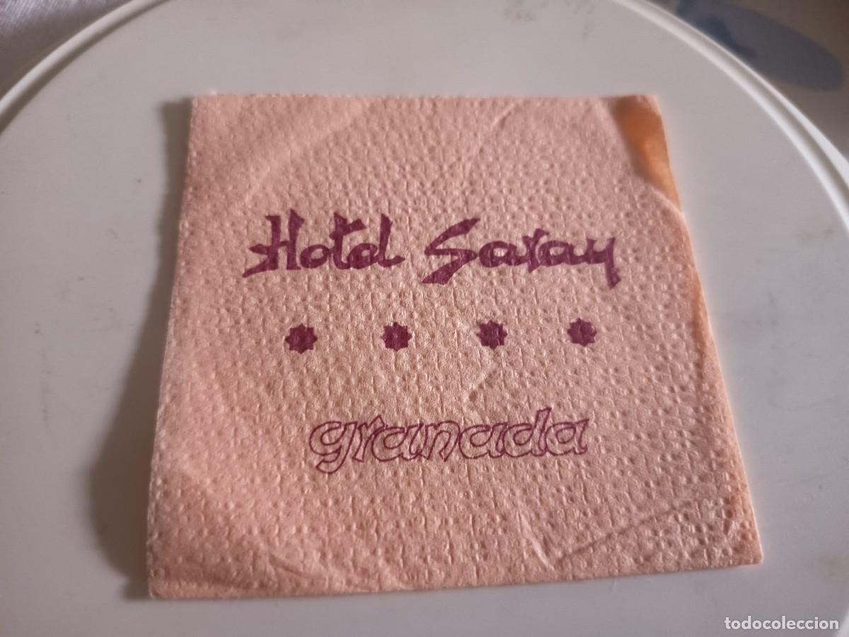 Otros art&iacute;culos de coleccionismo en papel: POSAVASOS HOTEL SARAY-GRANADA