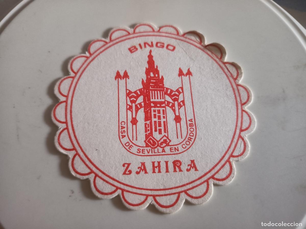 Otros art&iacute;culos de coleccionismo en papel: POSAVASOS BINGO ZAHIRA-CASA DE SEVILLA-CORDOBA