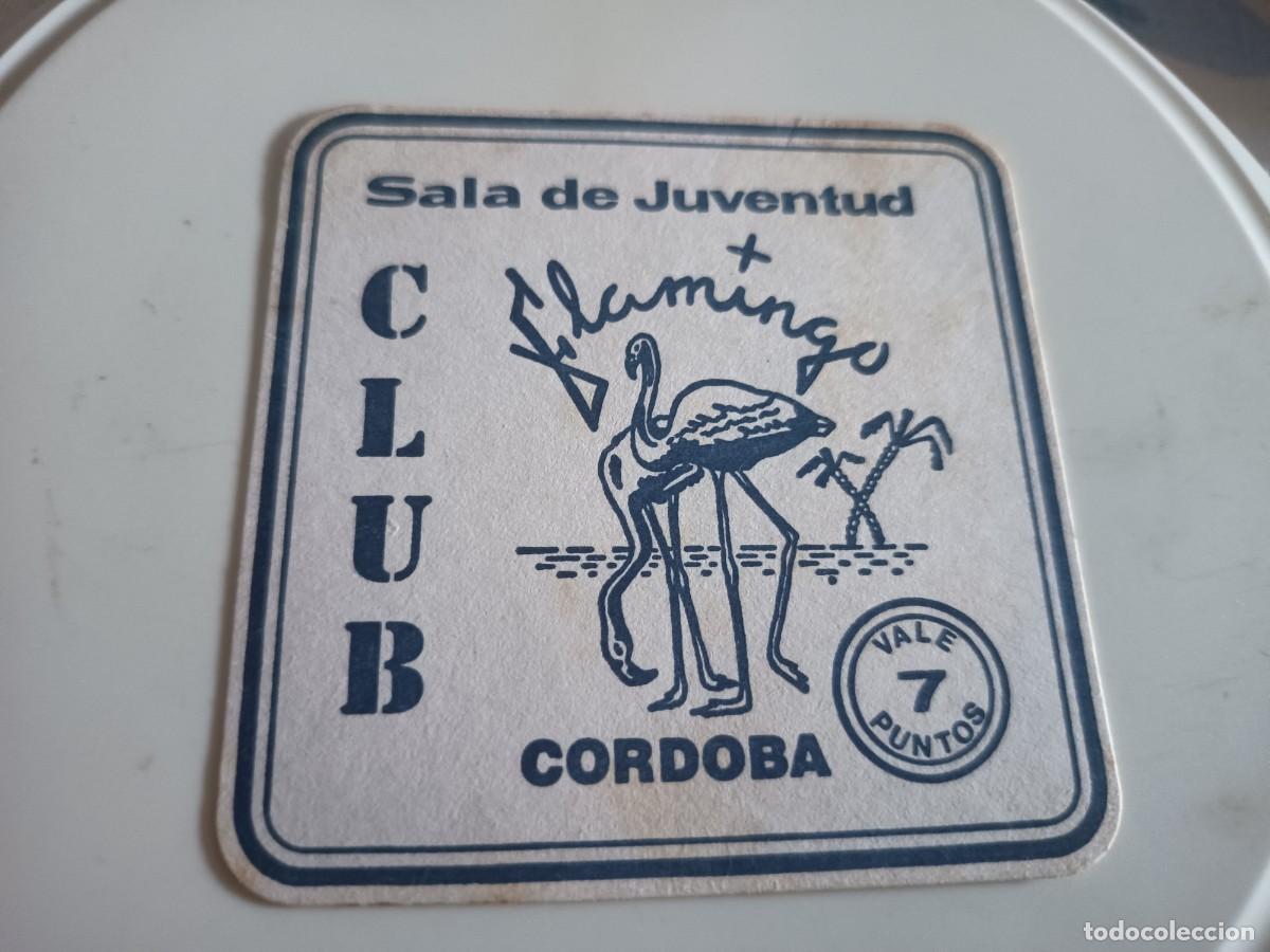 Otros art&iacute;culos de coleccionismo en papel: POSAVASOS CLUB SALA DE JUVENTUD FLAMINGO-CORDOBA
