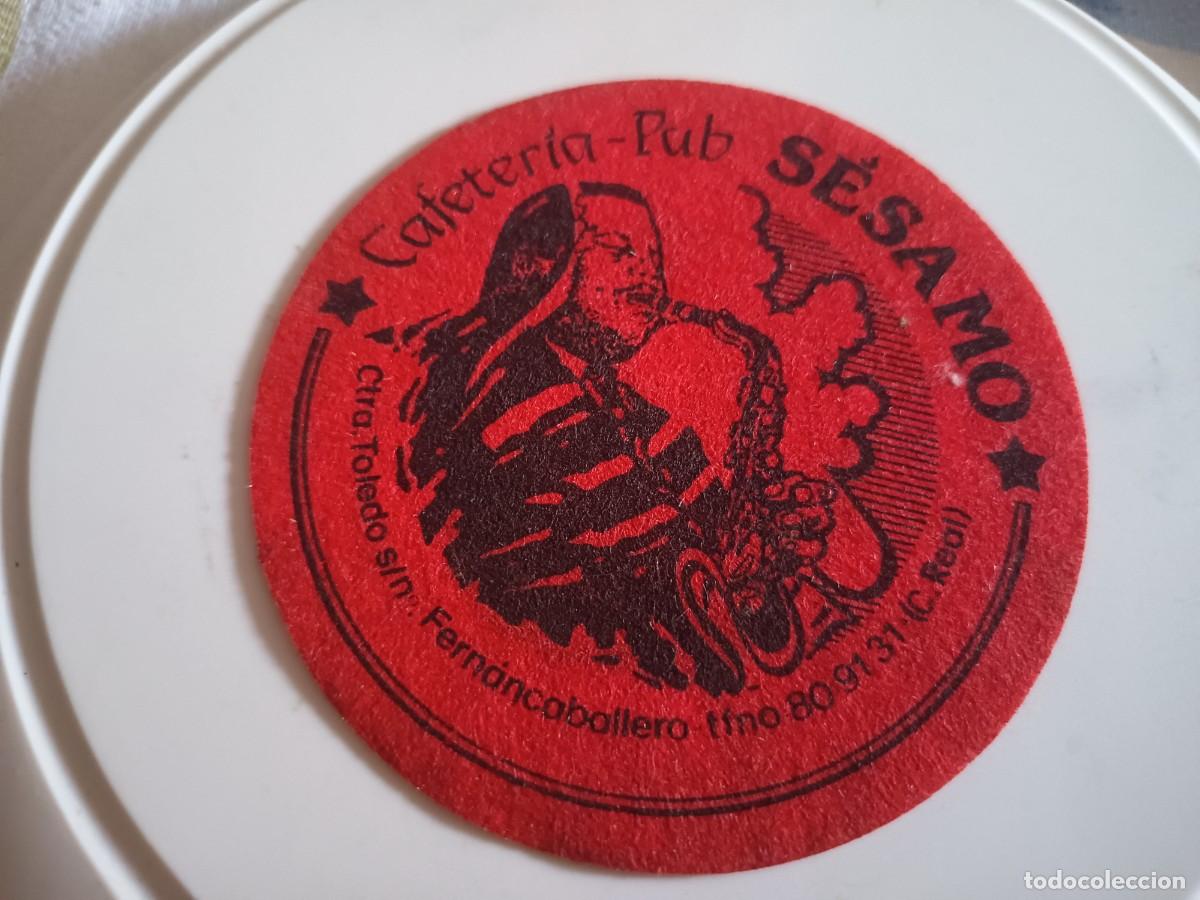 Otros art&iacute;culos de coleccionismo en papel: POSAVASOS CAFETERIA SESAMO-CIUDAD REAL