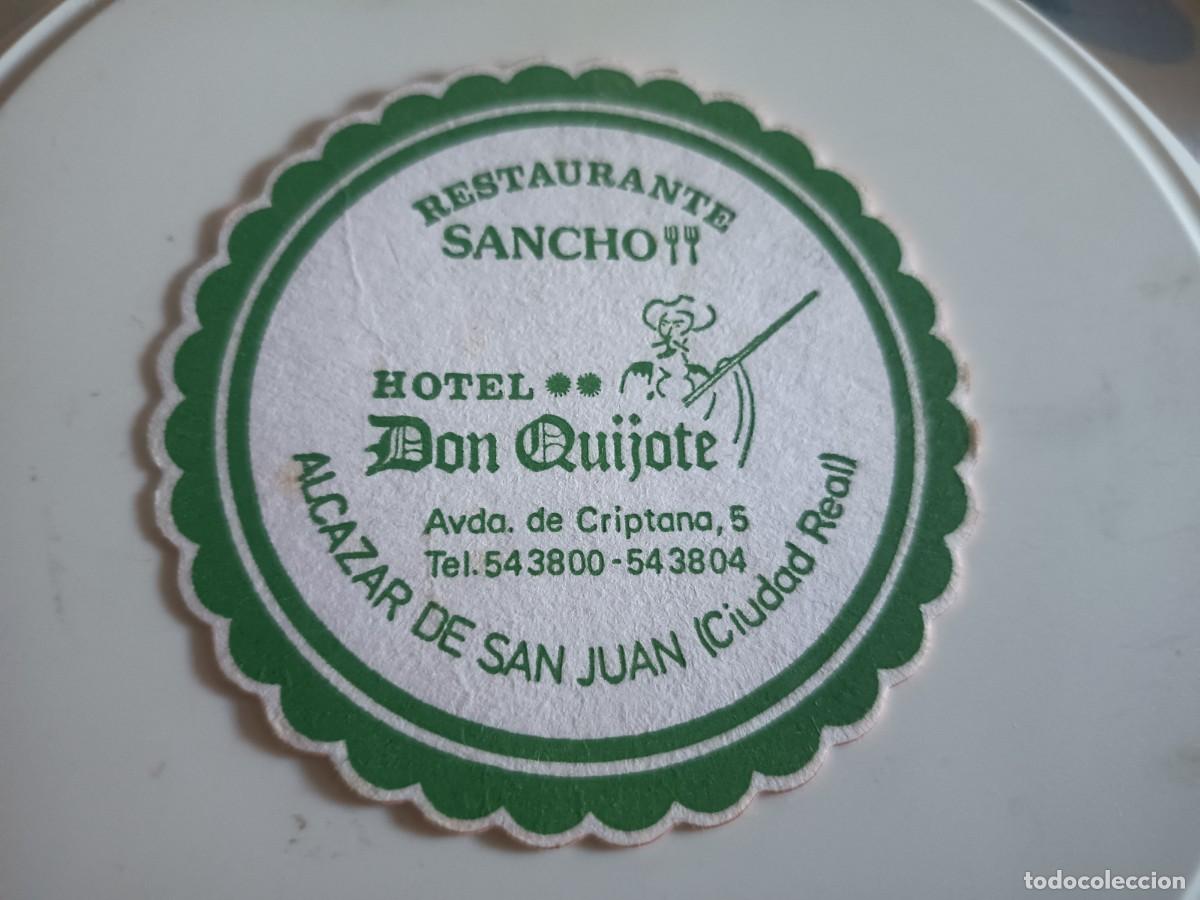 Sammelleidenschaft Andere Papierartikel: POSAVASOS HOTEL DON QUIJOTE-ALCAZAR DE SAN JUAN-CIUDAD REAL