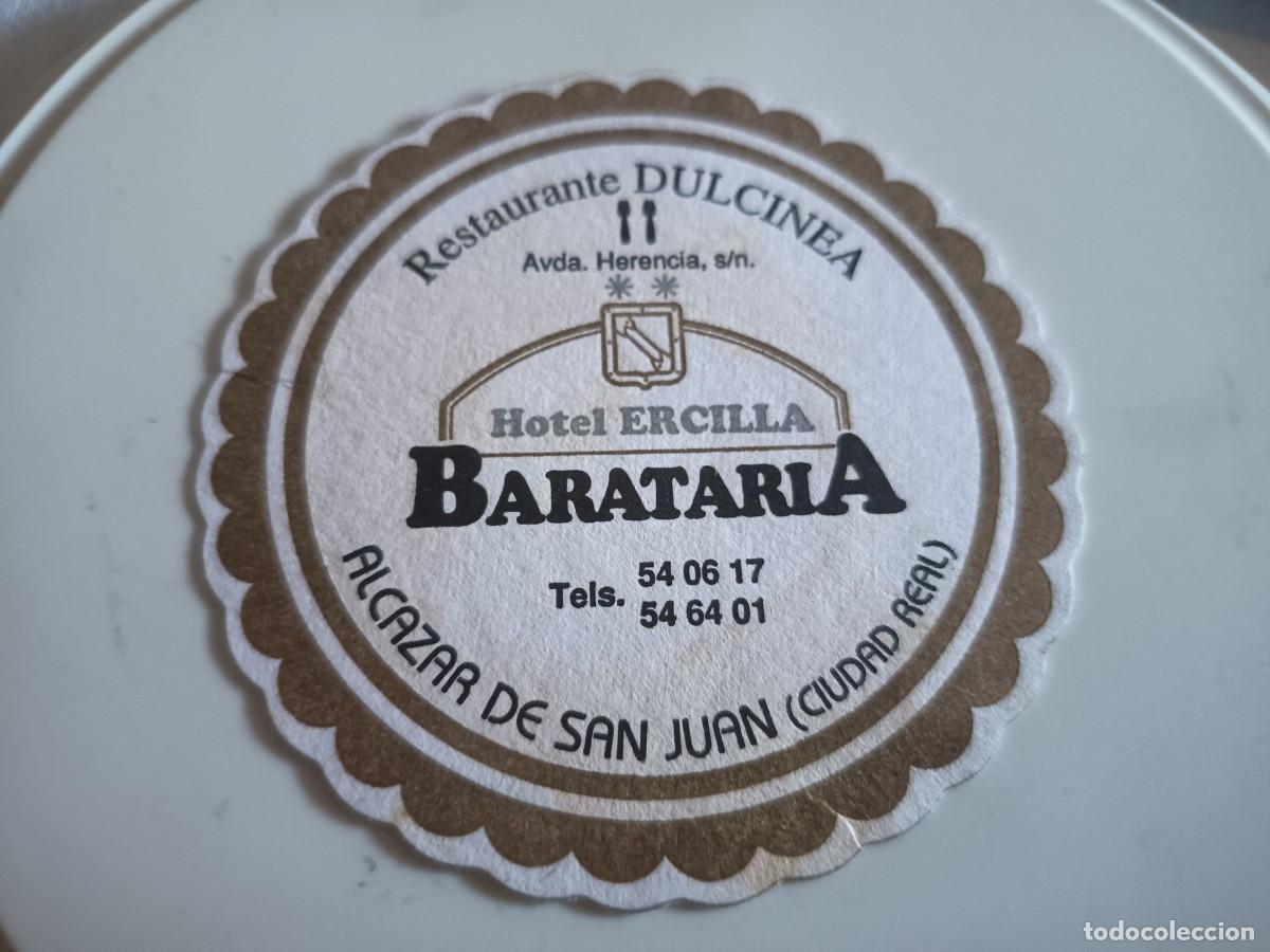 Sammelleidenschaft Andere Papierartikel: POSAVASOS HOTEL ERCILLA BARATARIA-ALCAZAR DE SAN JUAN-CIUDAD REAL