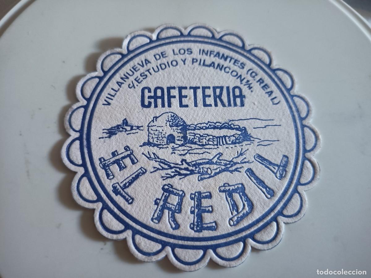 Altri oggetti di carta: POSAVASOS CAFETERIA EL REDIL-VILLANUEVA DE LOS INFANTES-CIUDAD REAL