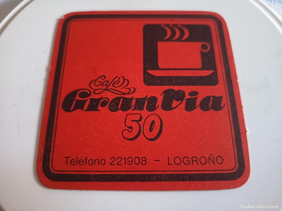 Otros art&iacute;culos de coleccionismo en papel: POSAVASOS CAFE GRAN VIA 50-LOGRO&Ntilde;O-LA RIOJA