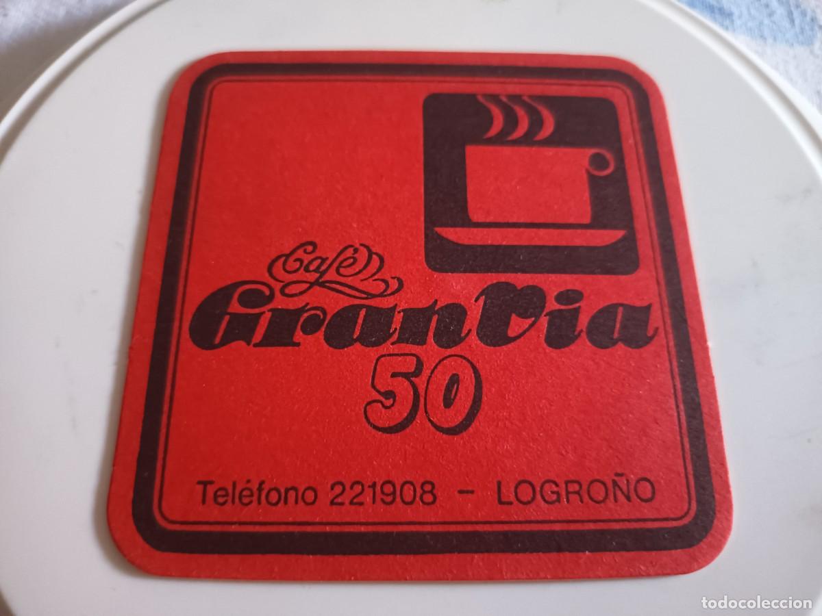 Otros art&iacute;culos de coleccionismo en papel: POSAVASOS CAFE GRAN VIA 50-LOGRO&Ntilde;O-LA RIOJA