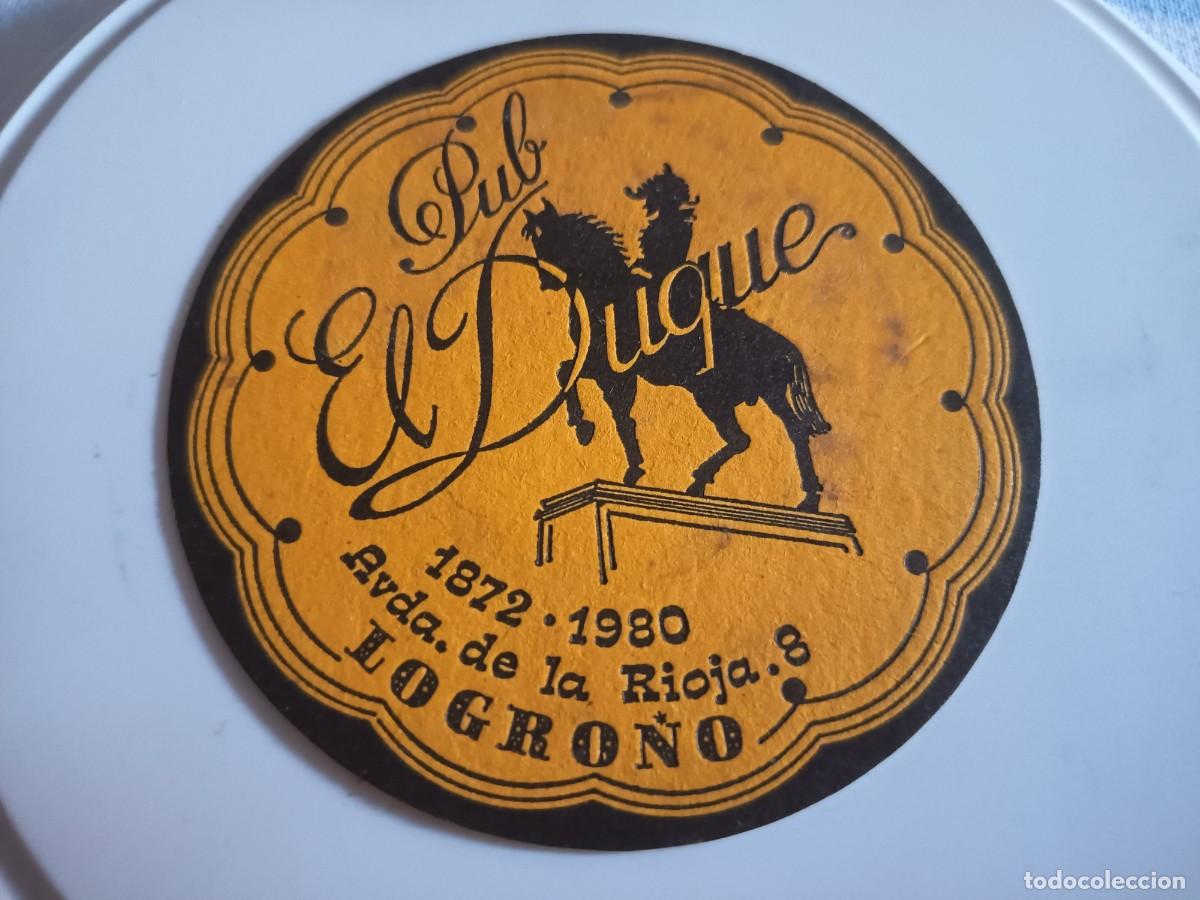 Otros art&iacute;culos de coleccionismo en papel: POSAVASOS PUB EL DUQUE-LOGRO&Ntilde;O-LA RIOJA