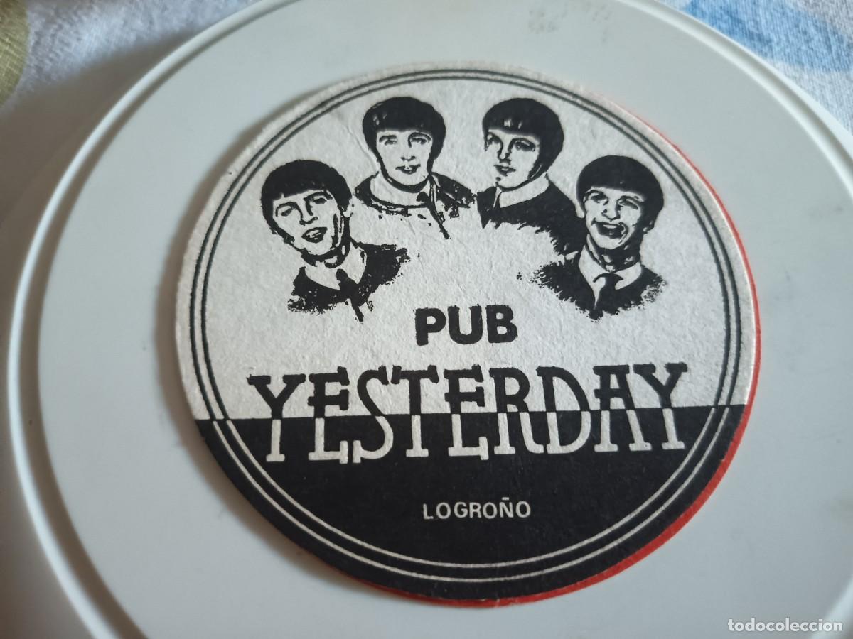 Otros art&iacute;culos de coleccionismo en papel: POSAVASOS PUB YESTERDAY-LOGRO&Ntilde;O-LA RIOJA