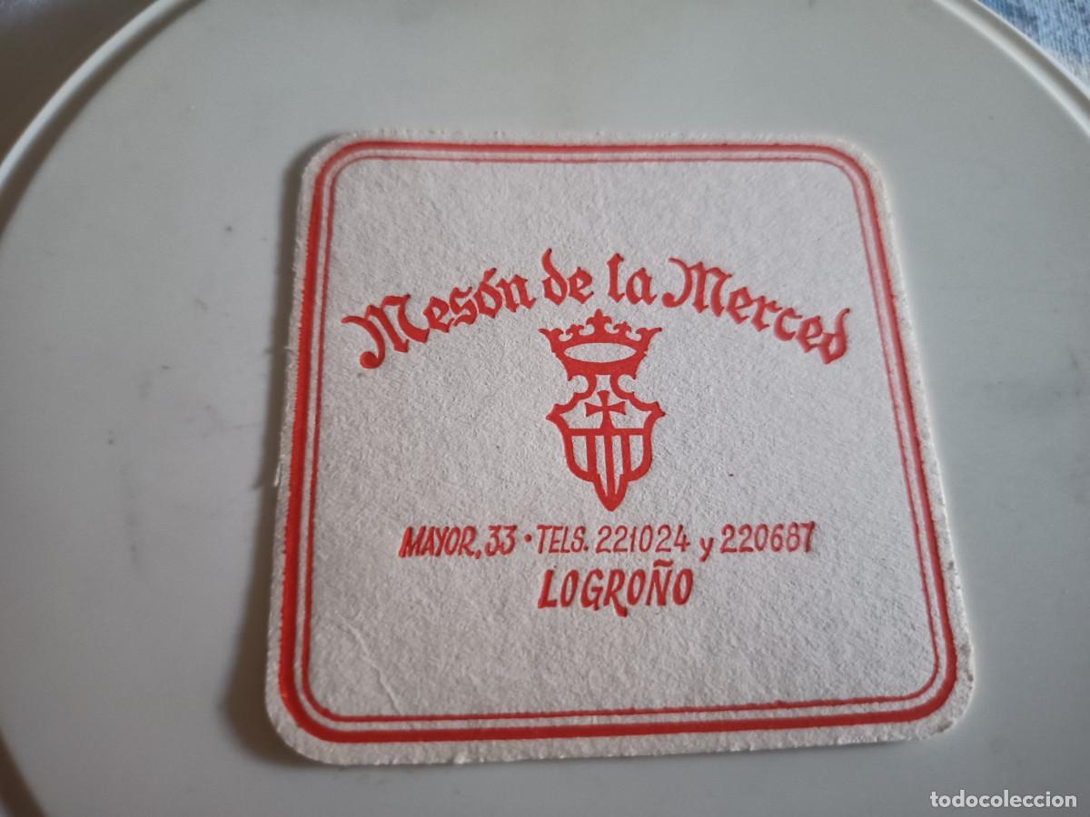 Otros art&iacute;culos de coleccionismo en papel: POSAVASOS MESON DE LA MERCED-LOGRO&Ntilde;O-LA RIOJA