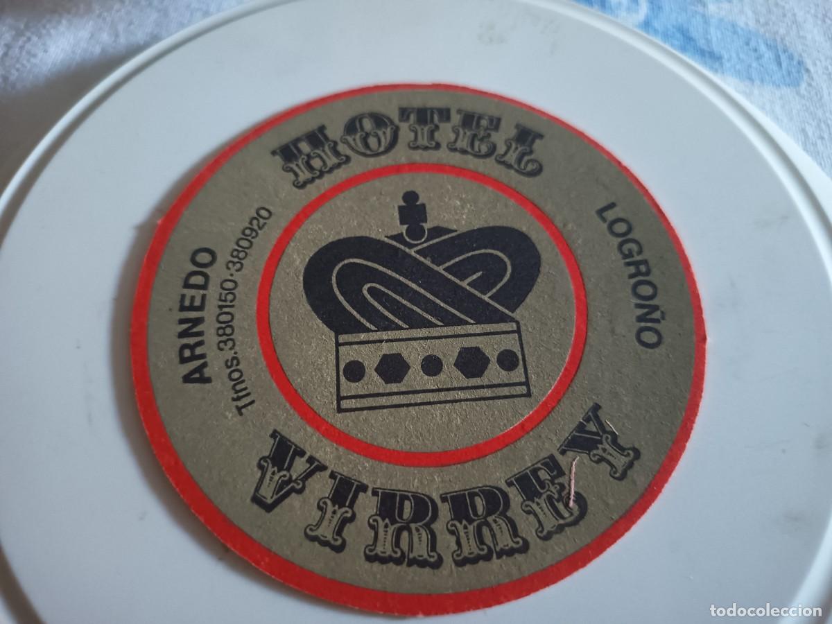 Otros art&iacute;culos de coleccionismo en papel: POSAVASOS HOTEL VIRREY-ARNEDO-LA RIOJA
