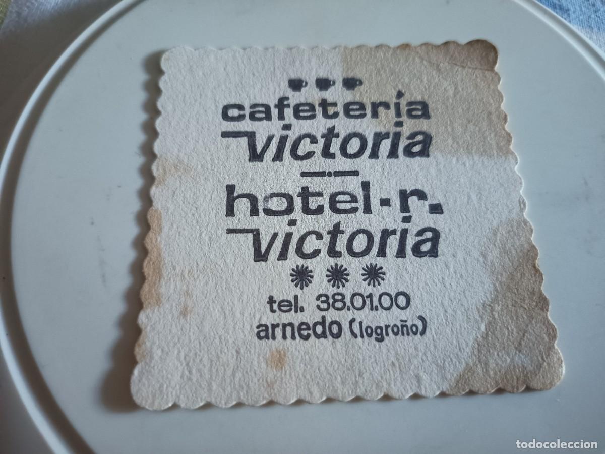 Otros art&iacute;culos de coleccionismo en papel: POSAVASOS HOTEL VICTORIA-ARNEDO-LA RIOJA