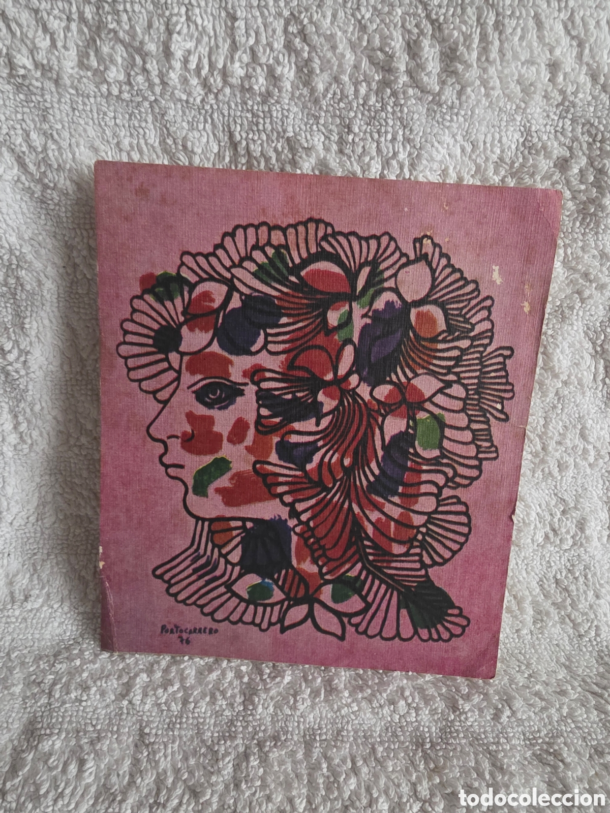 Otros art&iacute;culos de coleccionismo en papel: REN&Eacute; PORTOCARRERO SERIGRAF&Iacute;A OFFSET CON DEDICATORIA
