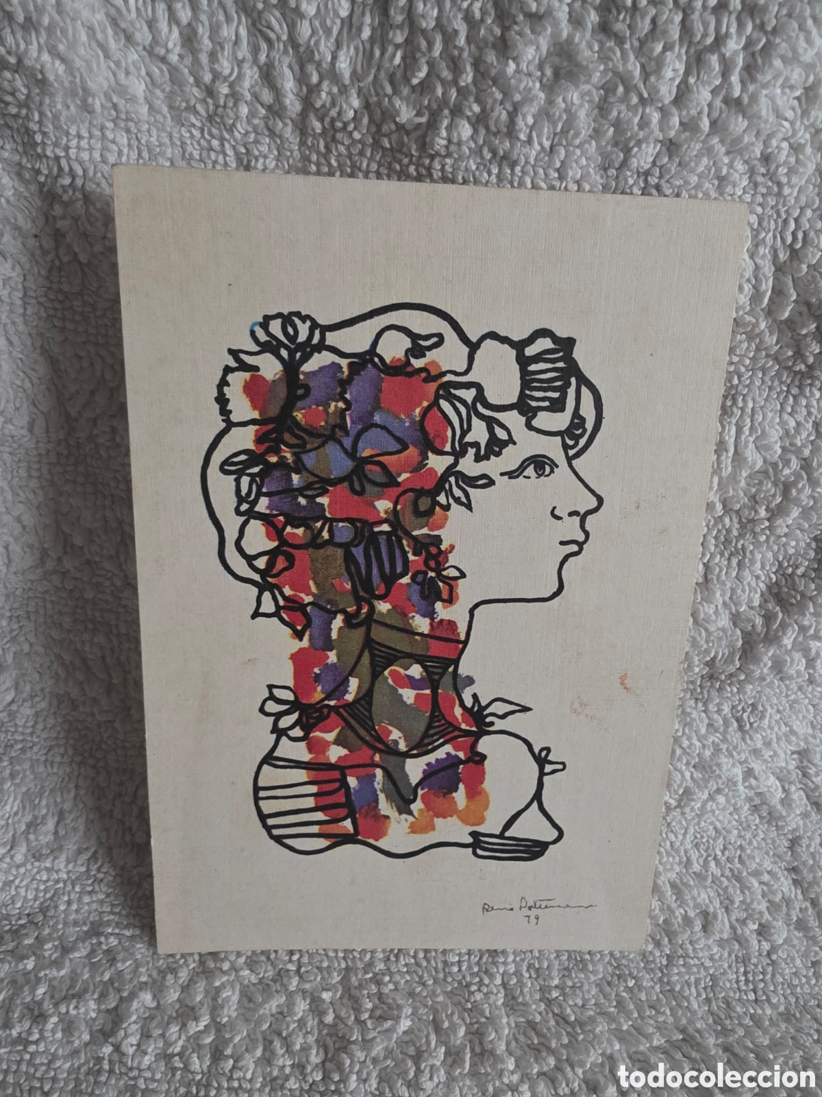 Otros art&iacute;culos de coleccionismo en papel: REN&Eacute; POR TU CARRERA SERIGRAF&Iacute;A OFFSET