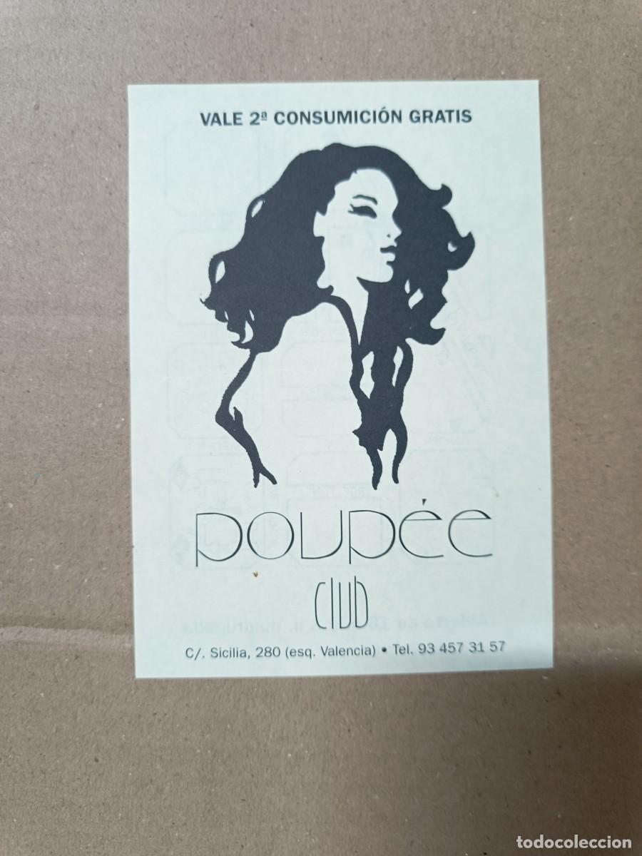 Altri oggetti di carta: ANTIGUA ENTRADA DE POUPEE CLUB, BARCELONA -S2