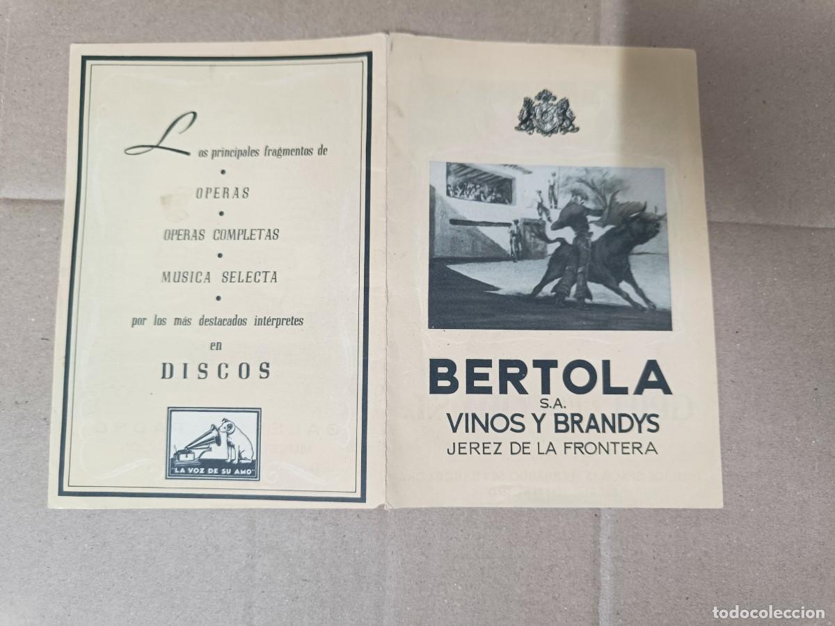 Altri oggetti di carta: ANTIGUO PANFLETO PUBLICIDAD 4 ANUNCIOS BARCELONA, BERTOLA VOZ SU AMO GALERIAS PADR&Oacute; GRIF&Eacute; ESCODA P28