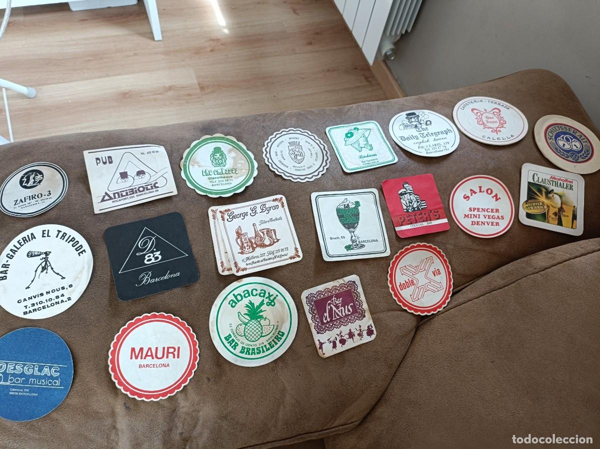 Otros art&iacute;culos de coleccionismo en papel: 21 posavasos vintage Barcelona