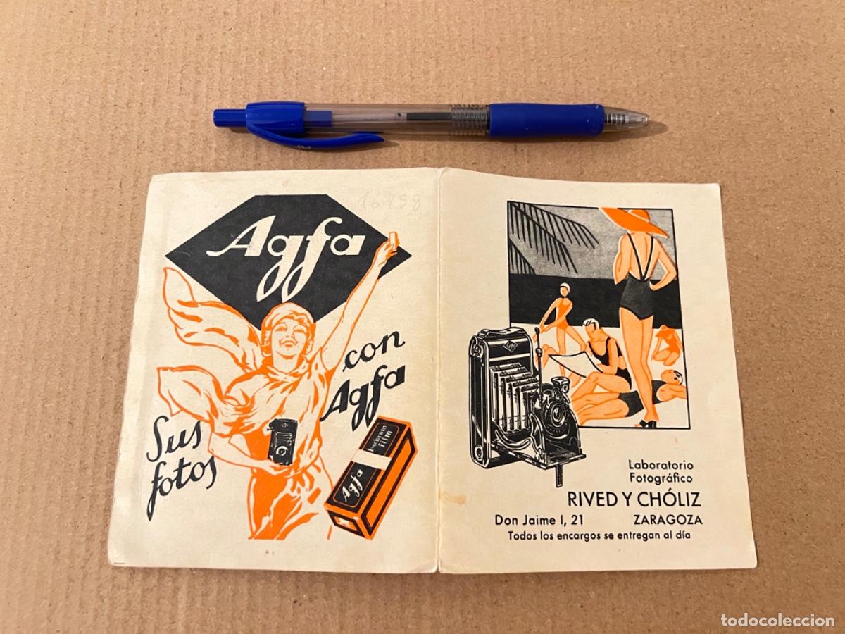 Otros art&iacute;culos de coleccionismo en papel: Sobre porta clich&eacute;s y porta revelado de fotos con publicidad del FOT&Oacute;GRAFO &oacute; TIENDA