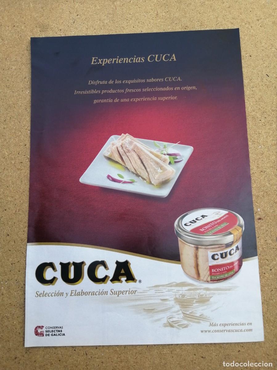 Otros art&iacute;culos de coleccionismo en papel: ANUNCIO. CONSERVAS CUCA
