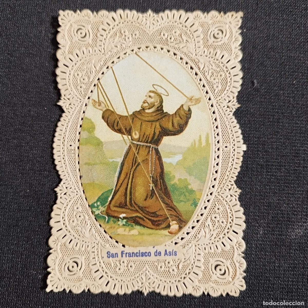 Paper Collecting Others: ESTAMPA SAN FRANCISCO DE ASIS - PUNTILLA CALADA -