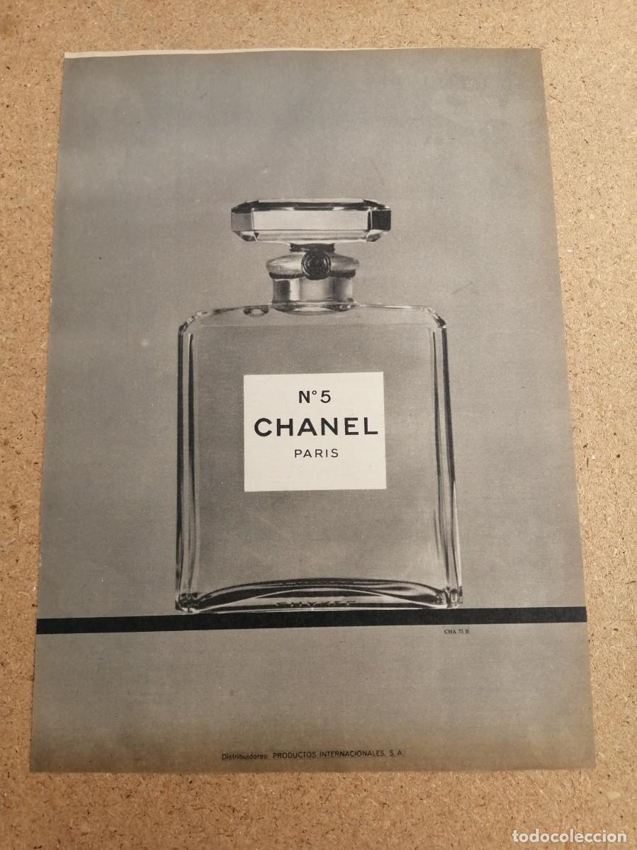 Otros art&iacute;culos de coleccionismo en papel: ANUNCIO. CHANEL N&ordm; 5, PARIS