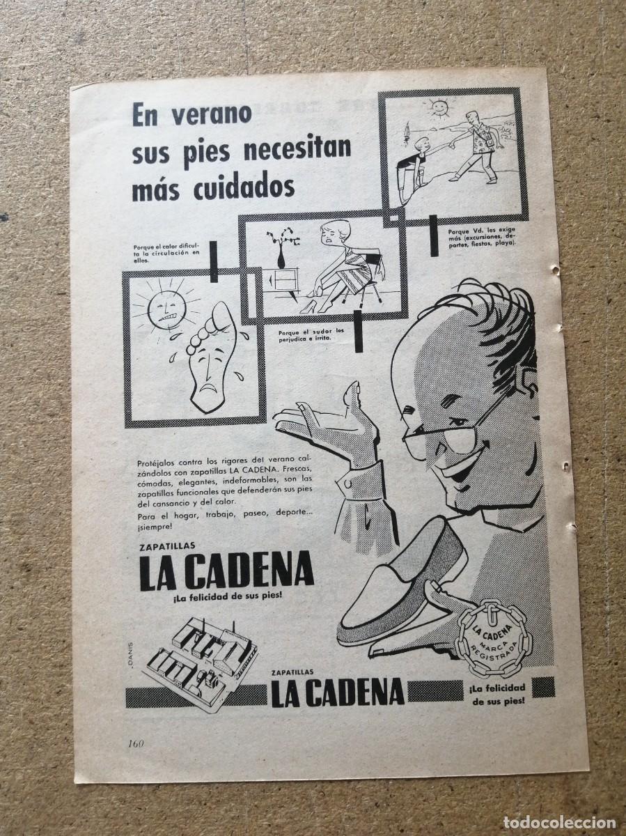 Sammelleidenschaft Andere Papierartikel: ANUNCIO. CALZADOS LA CADENA