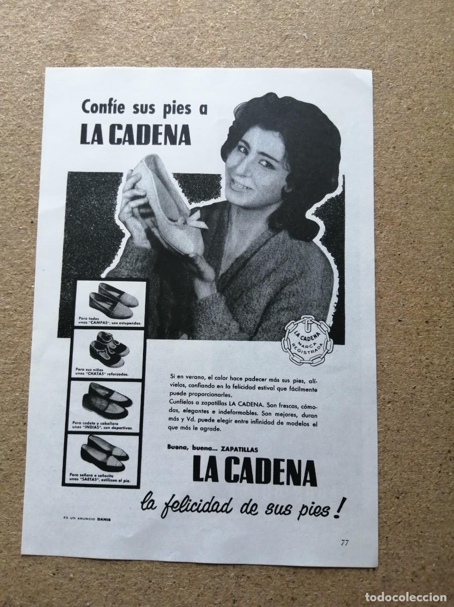 Collectionnisme Papier divers: ANUNCIO. CALZADOS LA CADENA