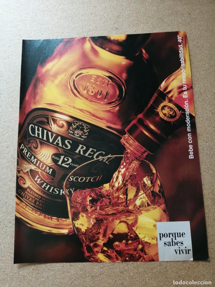 Otros art&iacute;culos de coleccionismo en papel: ANUNCIO. CHIVAS REGAL - Foto 1