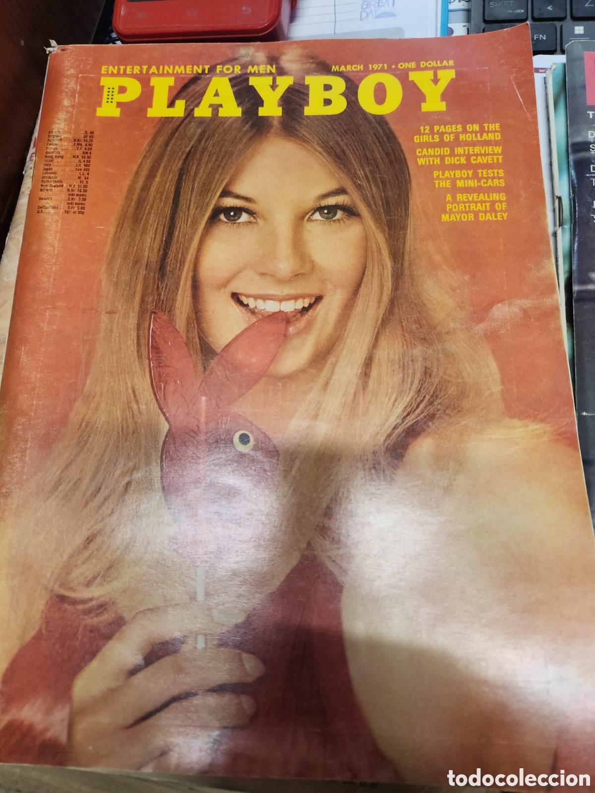 Outros artigos de papel: Playboy Marzo 1971 ingles