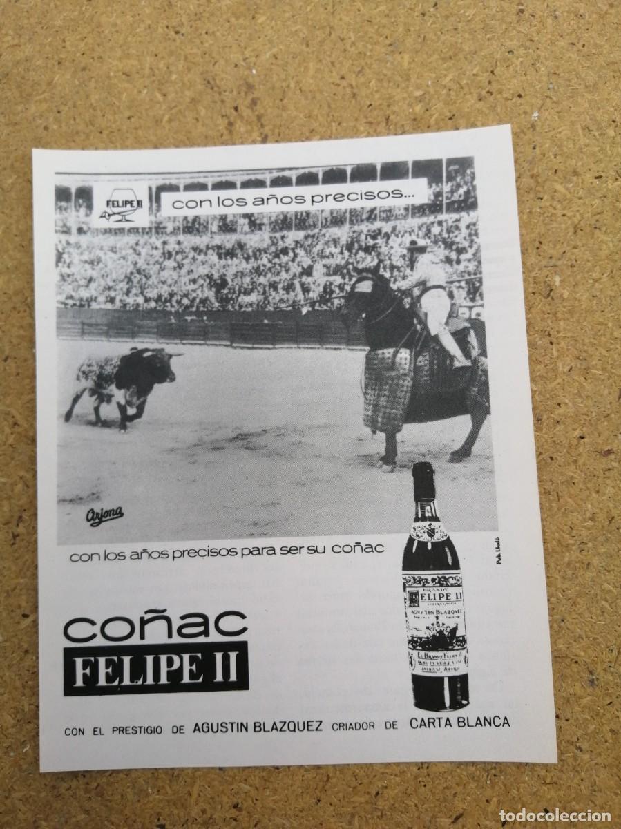Collectionnisme Papier divers: ANUNCIO. CO&Ntilde;AC FELIPE II