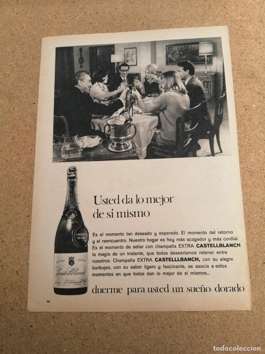 Otros art&iacute;culos de coleccionismo en papel: ANUNCIO. CAVA CASTELLBLANCH EXTRA