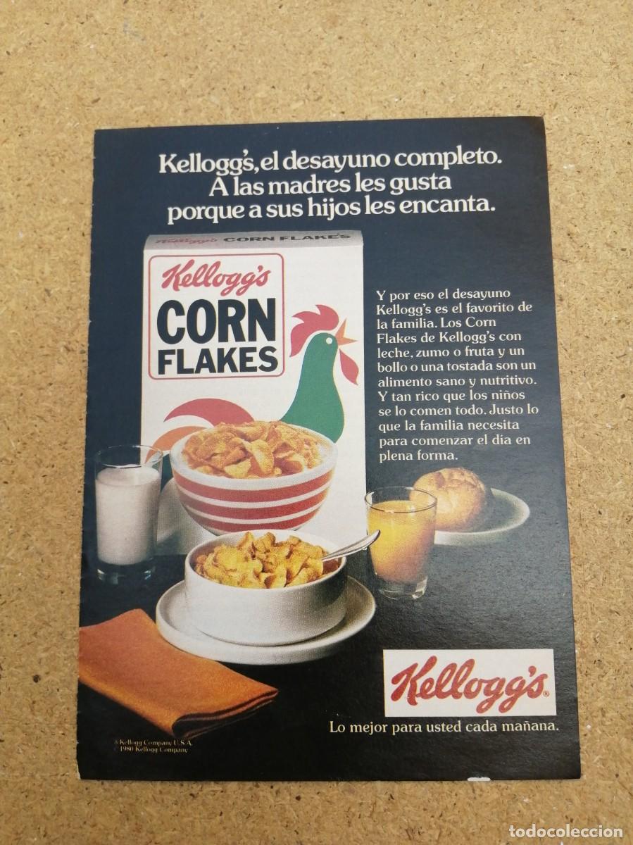 Otros art&iacute;culos de coleccionismo en papel: ANUNCIO. CORN FLAKES, DE KELLOGG' S