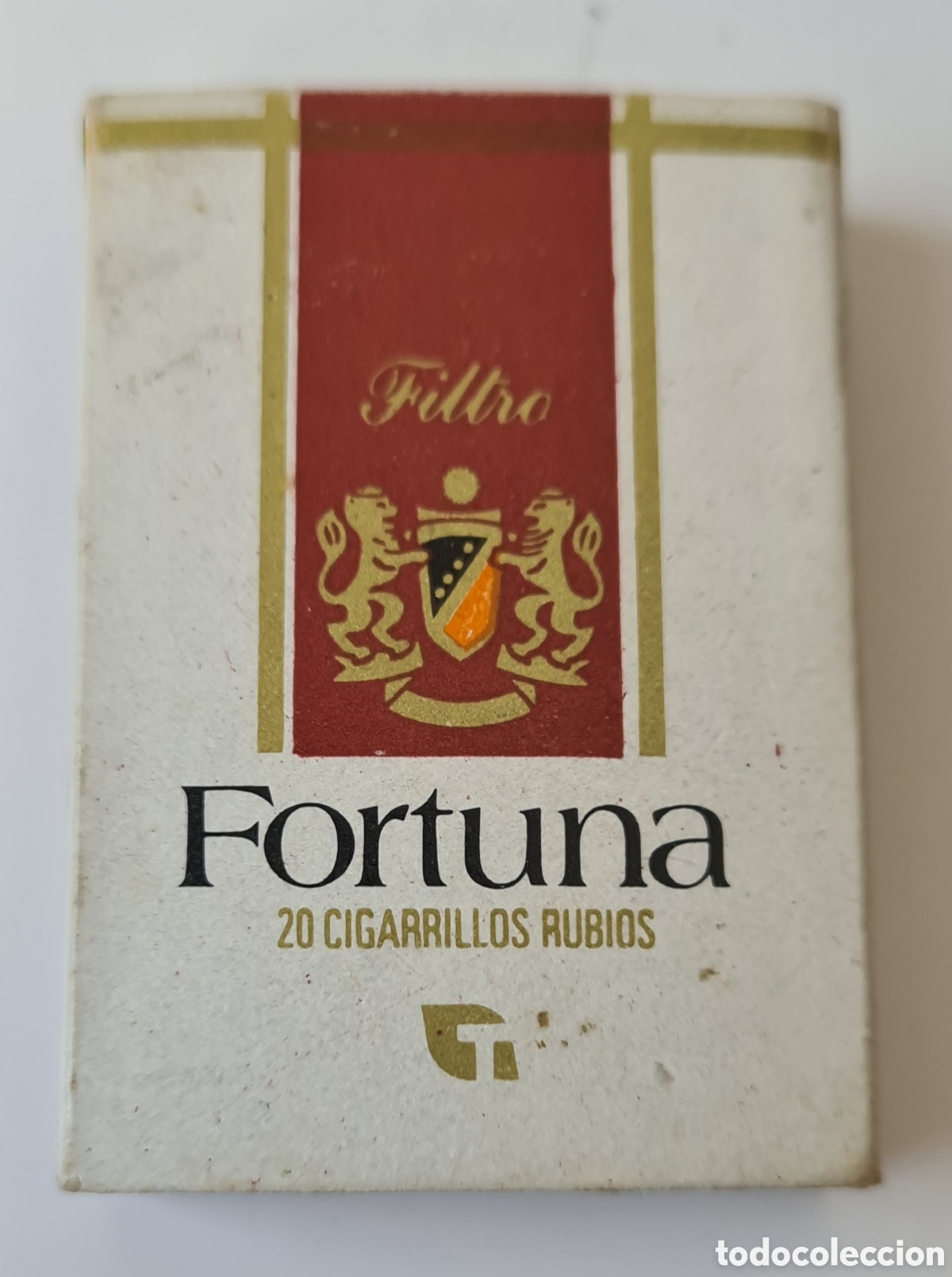 Outros artigos de papel: Caja de cerillas de Tabaco Fortuna