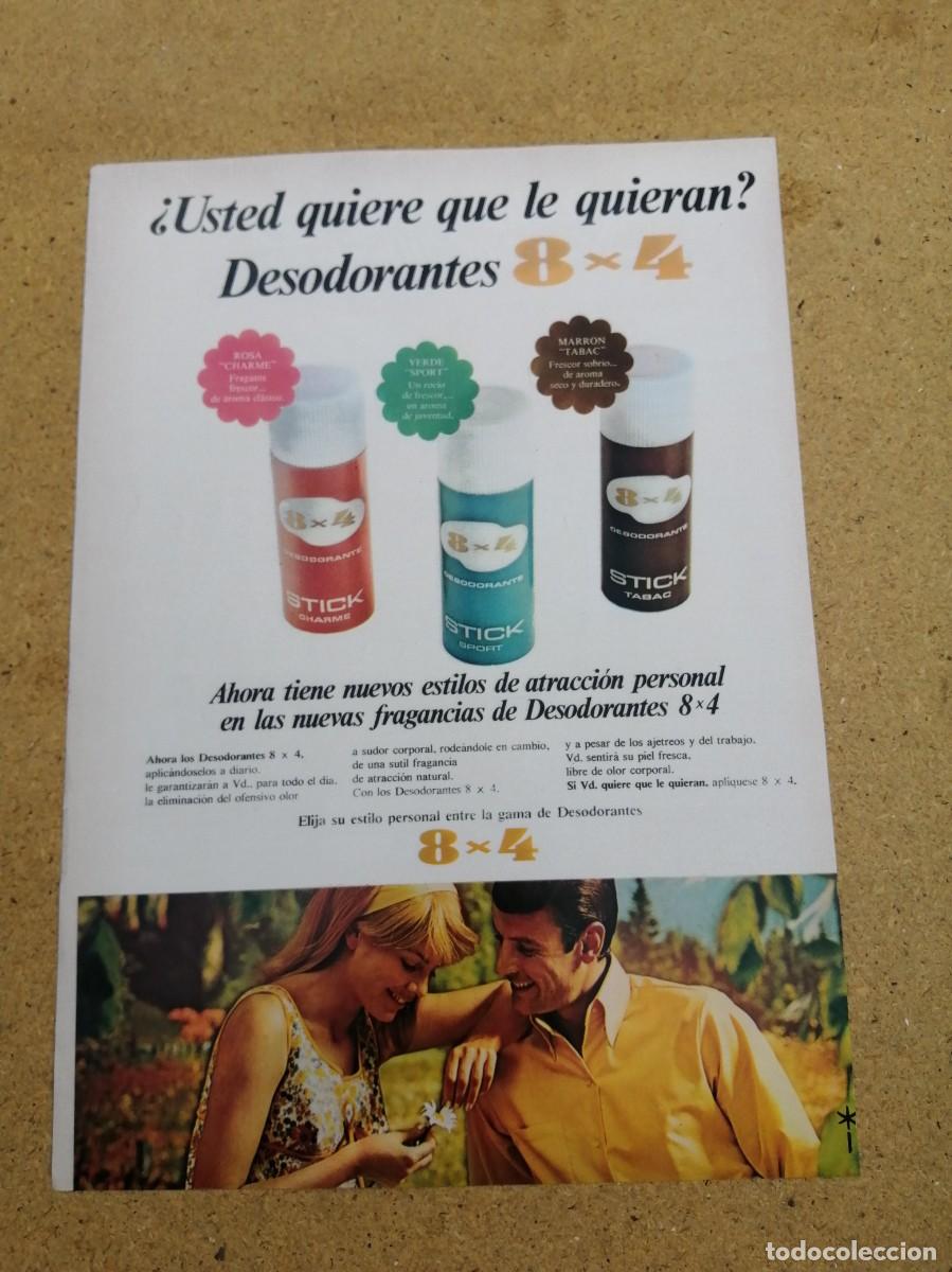 Otros art&iacute;culos de coleccionismo en papel: ANUNCIO. DESODORANTE 8 X 4