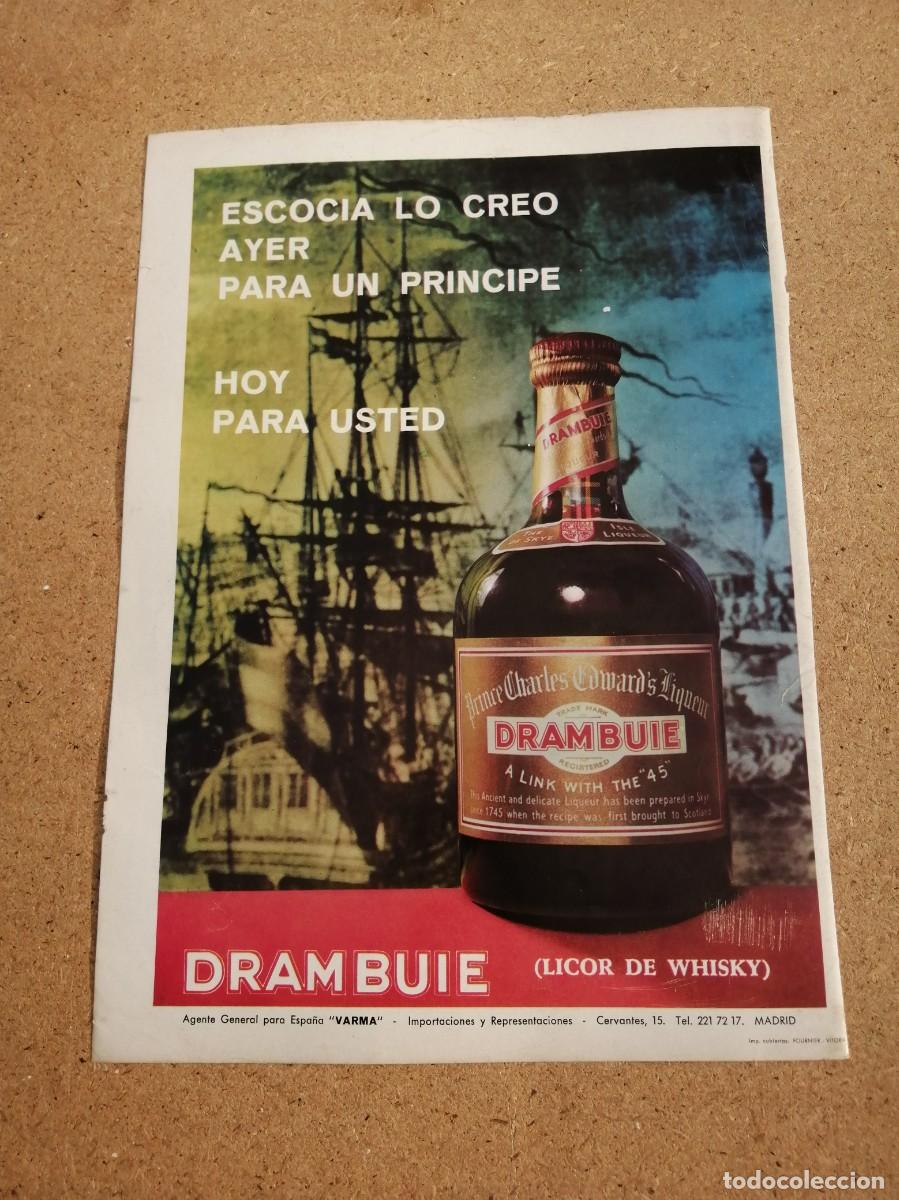 Otros art&iacute;culos de coleccionismo en papel: ANUNCIO. DRAMBUIE, LICOR DE ESCOCIA