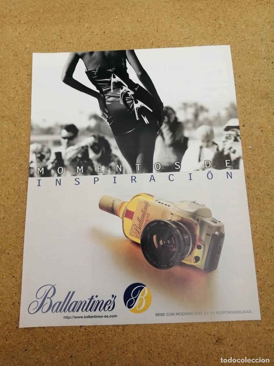 Otros art&iacute;culos de coleccionismo en papel: ANUNCIO. BALLANTINE' S