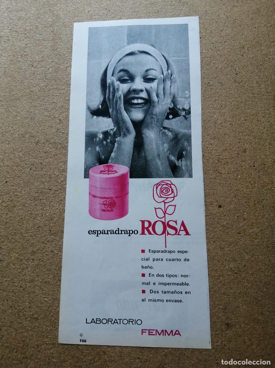 Otros art&iacute;culos de coleccionismo en papel: ANUNCIO. ESPARADRAPO ROSA