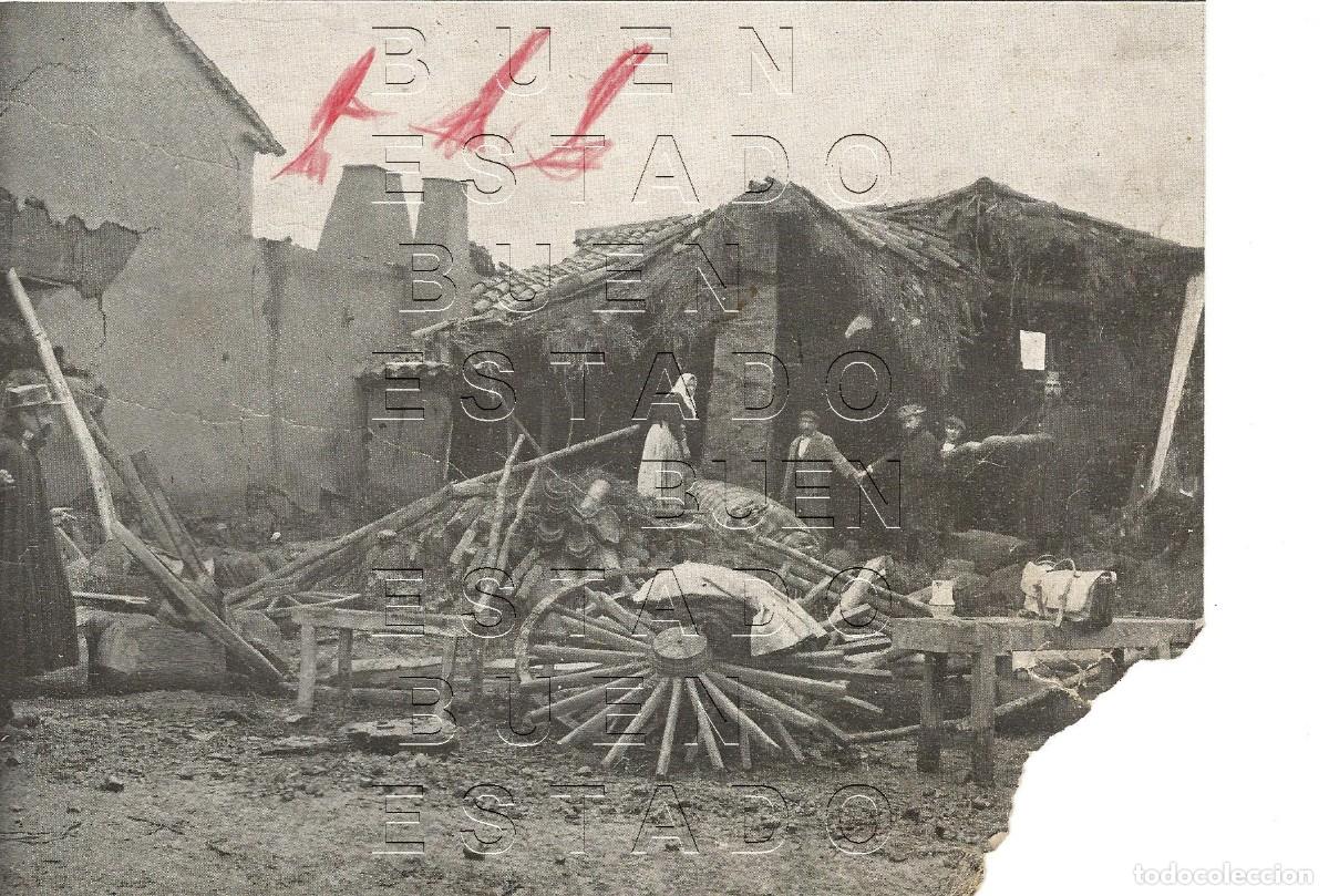 Altri oggetti di carta: ZAMORA ABRARESES DE TEWRA INUNDACIONES 20X15 CLIPPING MUY ANTIGUO M53