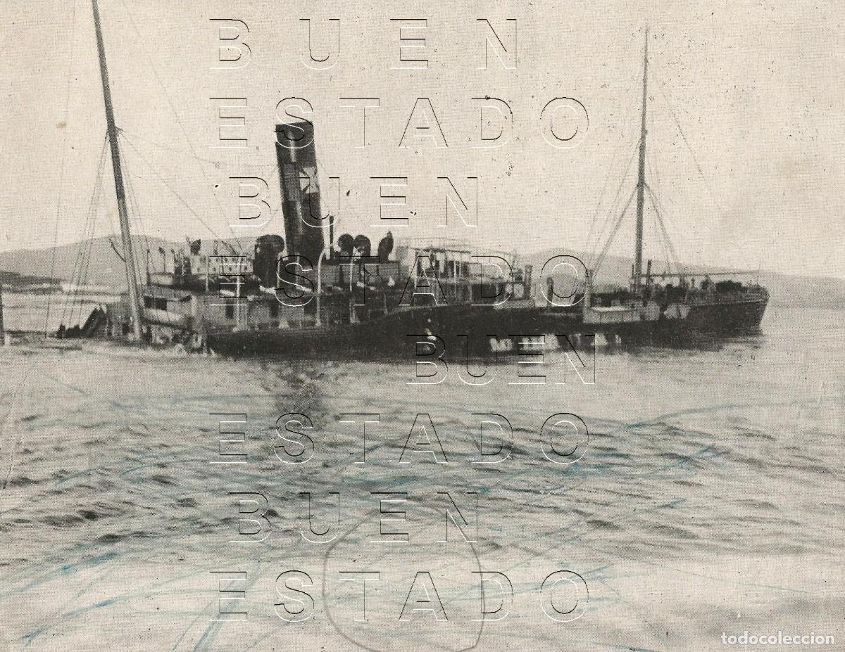 Paper Collecting Others: VIGO NAUFRAGIO TRASATLANTICO SON THERN CROSS 21X15 CLIPPING MUY ANTIGUO M53