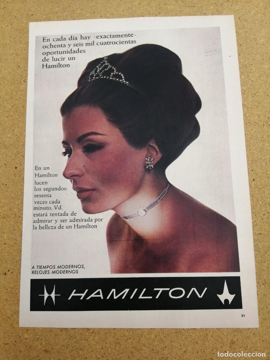 Paper Collecting Others: ANUNCIO. RELOJES HAMILTON