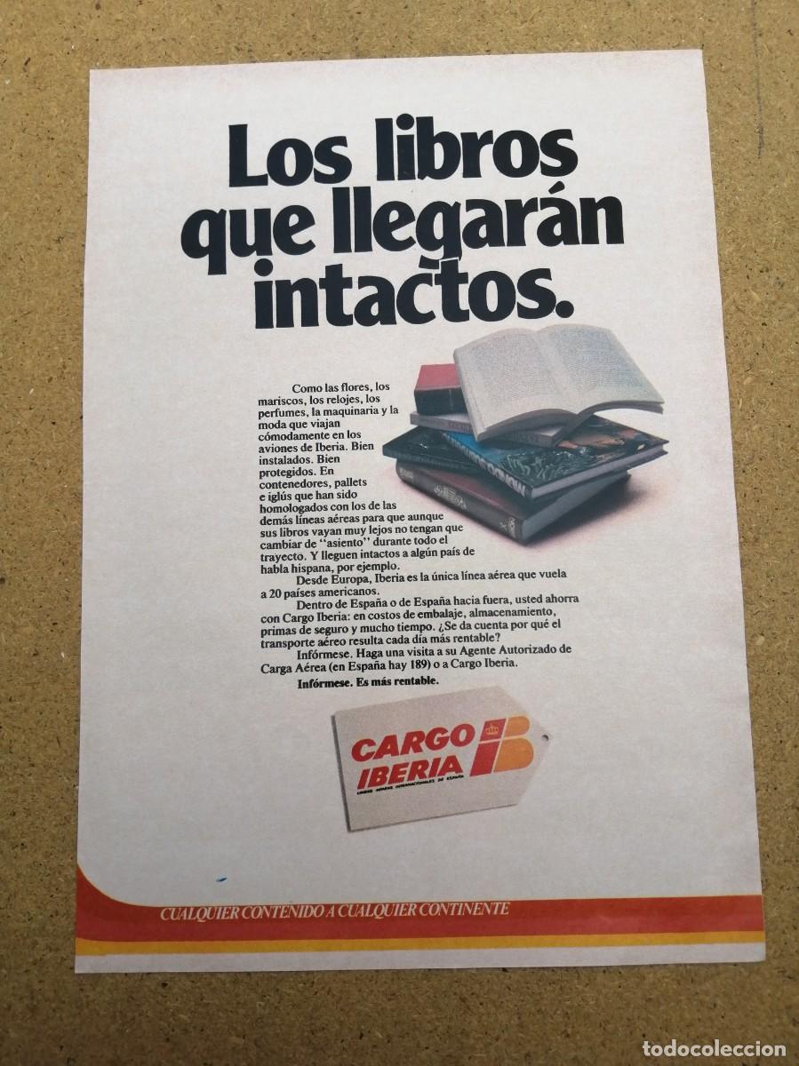 Collectionnisme Papier divers: ANUNCIO. IBERIA, LINEAS AEREAS INTERNACIONALES DE ESPA&Ntilde;A